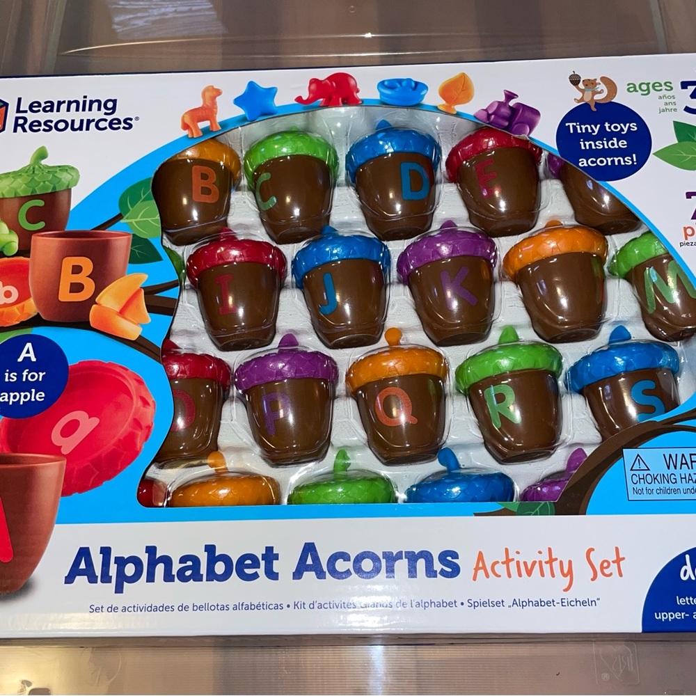 New! Alphabet Acorns learning game
